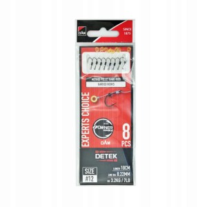PRZYPON DAM DETEK METHOD PELET BAND RIG #12 0.22MM