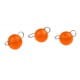 Główka Wolframowa Spro Trout Master Tungsten Bottom Jig 2,0g (3szt.) orange 