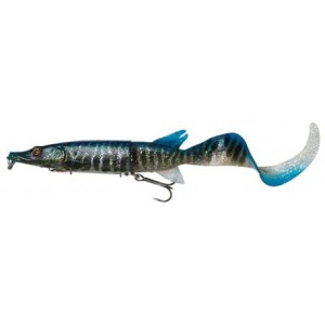 Przynęta + Zapasowy Ogon Savage Gear 3D Hybrid Pike 17cm/47g, Blue Silver UV