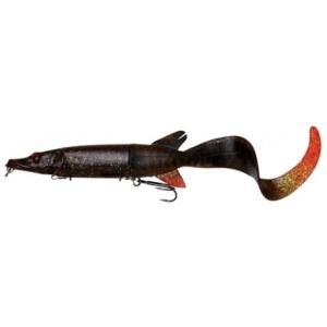 Przynęta + Zapasowy Ogon Savage Gear 3D Hybrid Pike 17cm/47g, Motor Oil