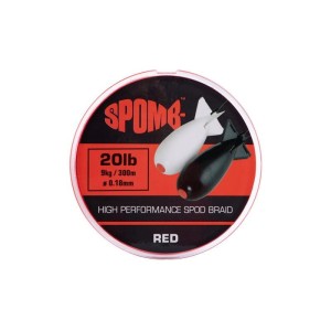 FOX PLECIONKA SPOMB BRAID 300M 9KG 20IB RED