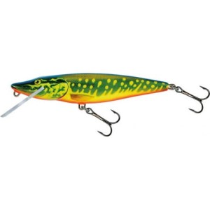 Wobler Salmo Pike Deep Runner 11cm/16g, Hot Pike - Limited Edition
