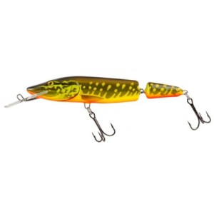 Wobler Salmo Pike Jointed Deep Runner 11cm/14g, Hot Pike - Limited Edition