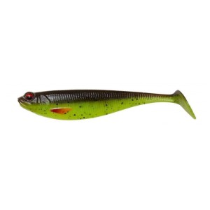 Przynęta Gumowa DAM Effzett Shadster 15cm/33,0g, Motoroil Chatreuse UV 1szt