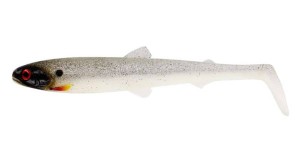 Przynęta Westin Bullteez Shadtail 24cm 107g Glow Ghost Hunter
