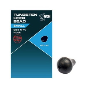 Koralik Nash Tungsten Hook Beads, Rozm.S (20szt.)