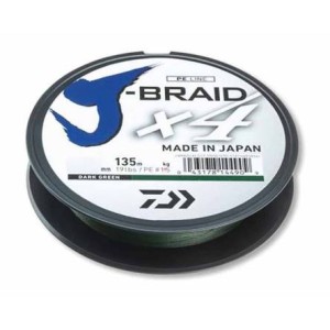 Plecionka Daiwa J-Braid x4 0,07mm 135m 2,60kg 