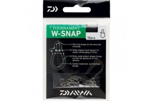 DAIWA Tournament Agrafki W-Snap M 32kg 10szt