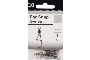 Daiwa Agrafki z krętlikiem Egg #8 7kg 10szt
