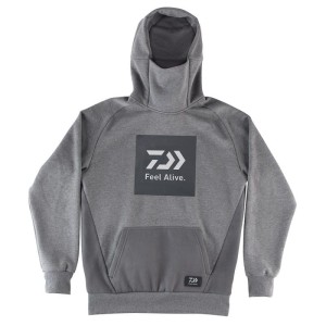 BLUZA Z KAPTUREM D-VEC XL SZARA DAIWA