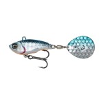 SG FAT TAIL SPIN 8cm 24g Blue Silver