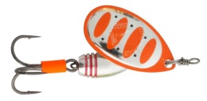 Obrotówka Savage Gear Rotex nr 3/8g Fluo Orange Silver