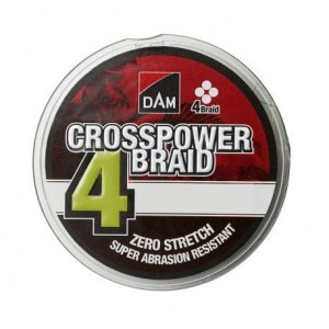 Plecionka DAM Crosspower 4-Braid 0,22mm/150m - Green