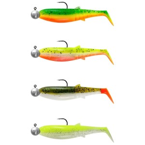 Zestaw Przynęt Gumowych Savage Gear Cannibal Shad Darkwater Mix 6,8cm/3g (4szt.)