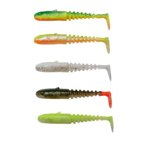 SG Gobster Shad 7,5cm 5g Dark Water Mix 5szt