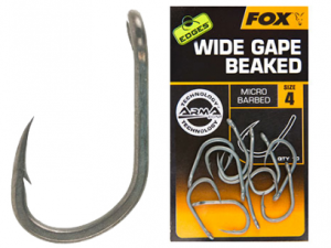FOX Edges Haczyki Wide Gape Beaked r. 7
