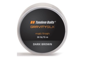 Plecionka Gravity Silk 30 lb / 15 m Ciemny Brąz 