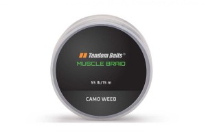 Plecionka Muscle Braid 15 m / 40 lb zarośla kamuflaż