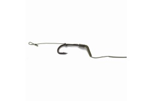 Przypon karpiowy LongShank Blow Back Rig 2 / 25 lb/ 20 cm/  2 szt/ MF