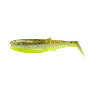 Przynęta gumowa Savage Gear Cannibal Shad 6,8cm 3g Green Pearl Yellow