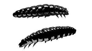 Libra Lures Larva 3.5cm - 040 / BLACK (bez zapachu)