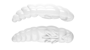 Prznęta gumowa Libra Lures Largo 35mm kolor 001 Czosnek
