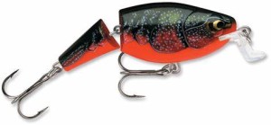 Wobler Rapala Jointed Shad Rap RCW Red Crawdad