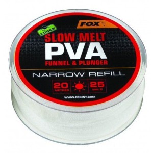 Siatka PVA Fox Mesh Refills - Slow Melt Narrow 25mm/20m