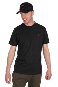 T-SHIRT Fox Collection T Black / Orange rozm.2 XL 
