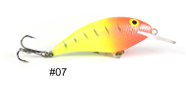 WOBLER SIEK KRĄP PŁYWAJĄCY 7CM 8G #07