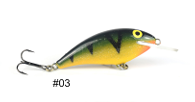 WOBLER SIEK KRĄP PŁYWAJĄCY 7CM 8G #03
