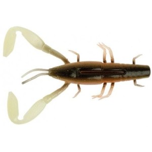 Przynęta gumowa Fox Rage Critter, UV Hot Olive 9CM