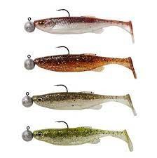 Zestaw gum Savage Gear Fat Minnow T-Tail RTF 7.5cm - Clearwater MIX