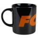 Kubek Fox Black and Orange Logo Ceramic Mugs