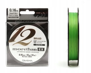 DAIWA PLECIONKA MORETHAN 12-BRAID EX+SI 0,08/135m 5,8KG