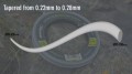 PRZYPON strzałowy MATRIX Horizon X Tapered Shock Leader 8lb-12lb 12m