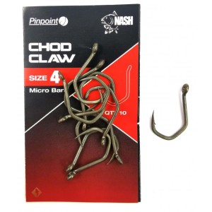 NASH HACZYKI CHOD CLAW 8 ZADZIOROWE 10SZT