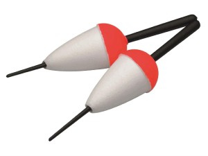 Spławik Kinetic Classic 30mm 2pcs – Czerwony / Biały