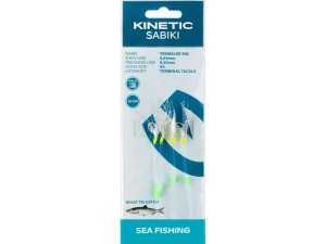 Przywieszka Kinetic Sabiki Trembler #4 HOLO FISHSKIN / PEARL FLASH