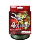 Plecionki Jaxon Crius 4X ciemnozielone 0,32mm. 150m   