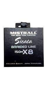 PLECIONKA SICATA BRAIDED LINE 150M X8 0,081MM/11,20KG sklep rybka