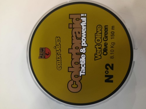 Plecionka Pezon&amp;Michel Color Olive Green 0,15mm 150m 8,1kg Sklep Rybka