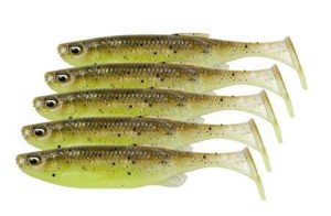 Savage Gear – FAT MINNOW T-TAIL BULK 13CM 20G GREEN PEARL YELLOW  1 szt.