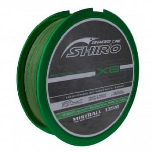 PLECIONKA MISTRALL SHIRO X8 135M 0.36MM/43,5KG
