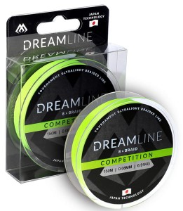 Plecionka Mikado Dreamline Competition 0.23mm/23,61kg/150m fluo zielona  