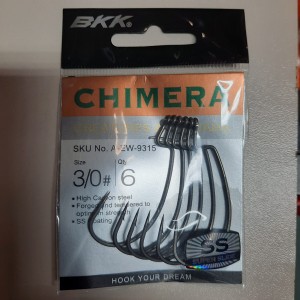 Haczyki offsetowe BKK Chimera 1#/ 8 szt.