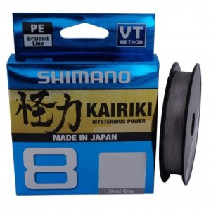 Plecionka Shimano Kairiki 8 0,215mm/150m, Steel Gray 