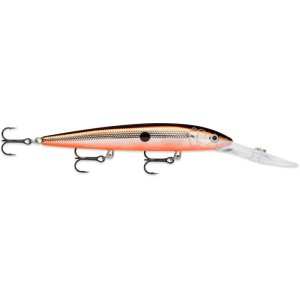 Wobler Rapala Down Deep Husky Jerk 12cm - SBR / Silver Brown