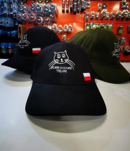 Czapka z daszkiem "Stare Kocury Team" Czarna