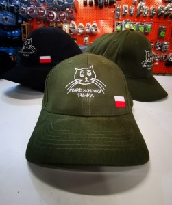 Czapka z daszkiem "Stare Kocury Team" Zielona